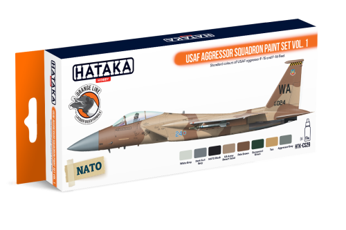 HTK-CS29 USAF Aggressor Squadron paint set vol. 1