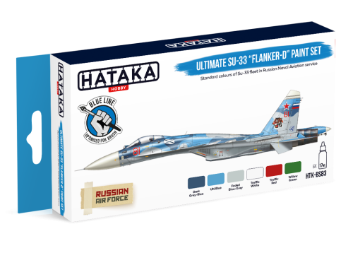 HTK-BS83 Ultimate Su-33 "Flanker-D" paint set