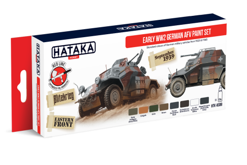 HTK-AS88 Early WW2 German AFV paint set