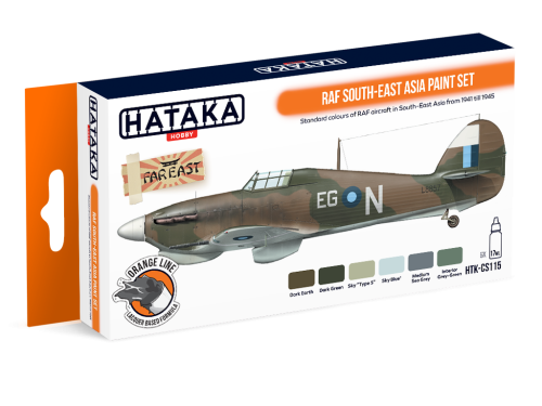 HTK-CS115 RAF South-East Asia paint set