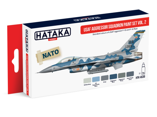 HTK-AS30 USAF Aggressor Squadron paint set vol. 2