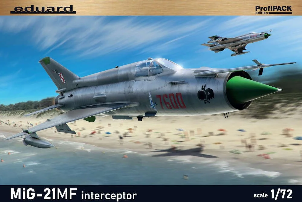 Eduard 1/72 Mikoyan MiG-21MF interceptor Profipack edition