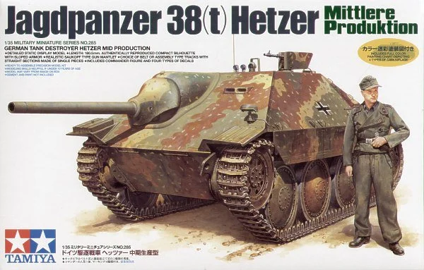 Tamiya TA35285 1/35 Jagdpanzer 38(t) 'Hetzer' Mid Production