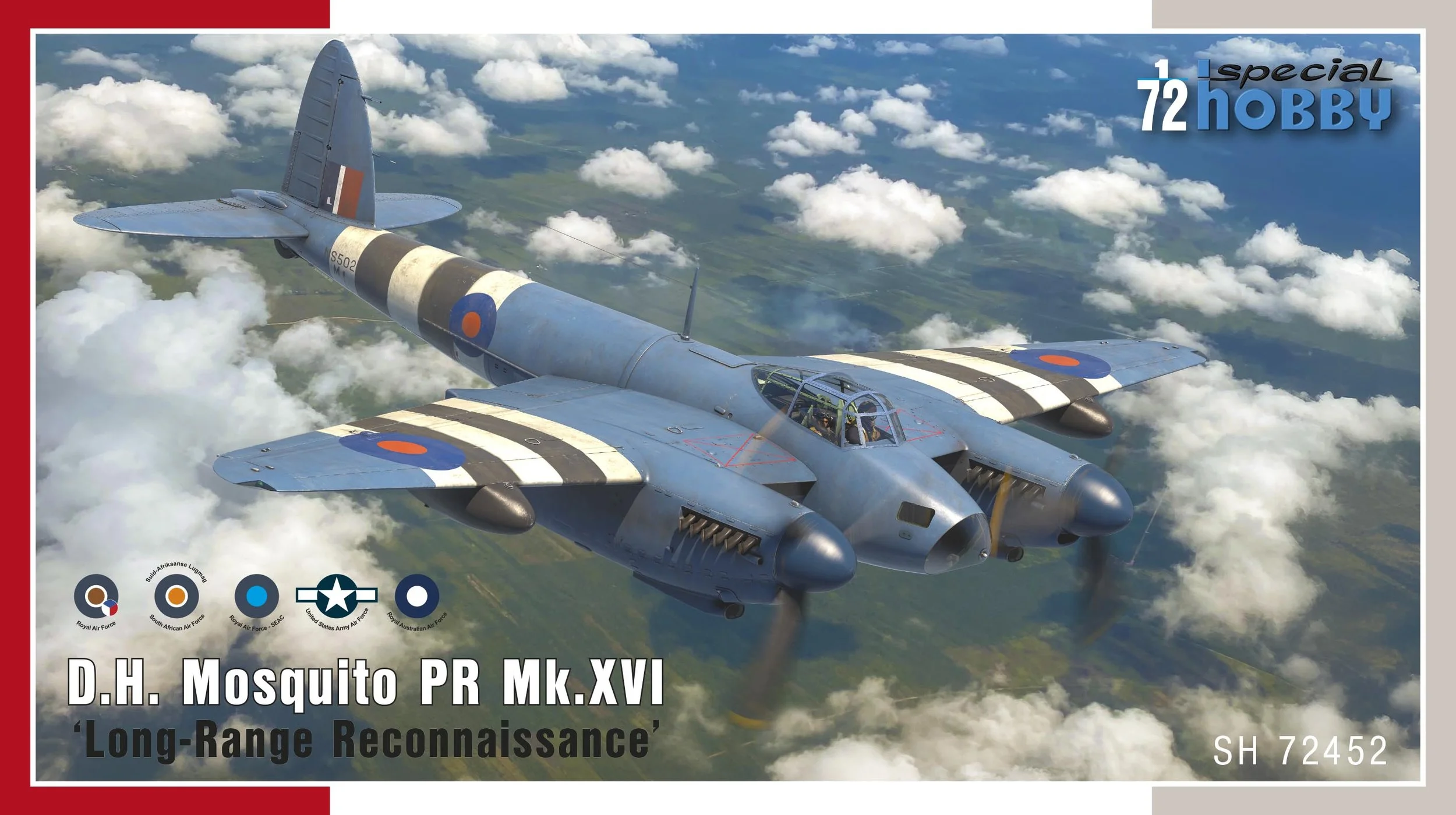 Special Hobby 1/72 de Havilland PR Mk.XVI Mosquito