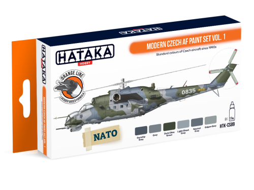HTK-CS89 Modern Czech AF paint set vol. 1