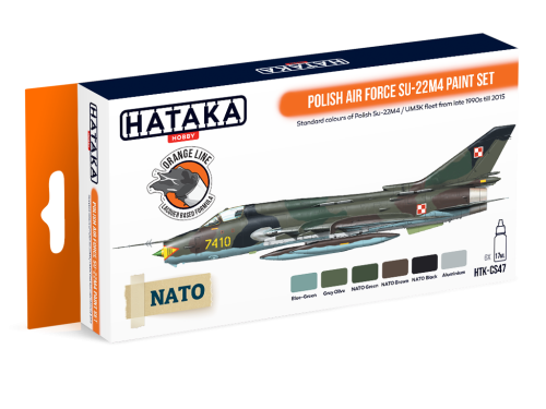 HTK-CS47 Polish Air Force Su-22M4 paint set