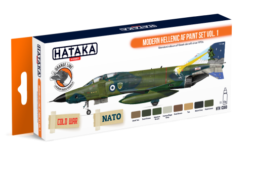 HTK-CS68 Modern Hellenic AF paint set vol. 1