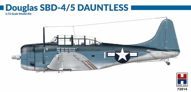 Hobby 2000 1/72 Douglas SBD-4/SBD-5 Dauntless (ex Hasegawa)