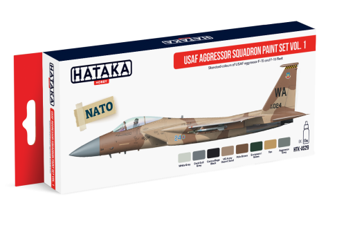HTK-AS29 USAF Aggressor Squadron paint set vol. 1