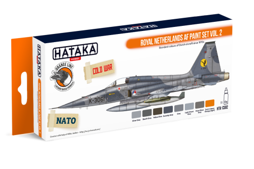 HTK-CS82 Royal Netherlands AF paint set vol. 2