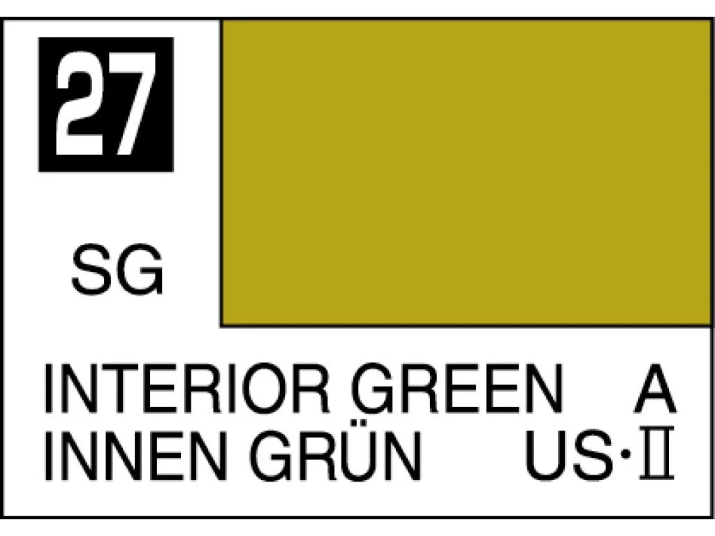 Mr Color C-027 Interior Green