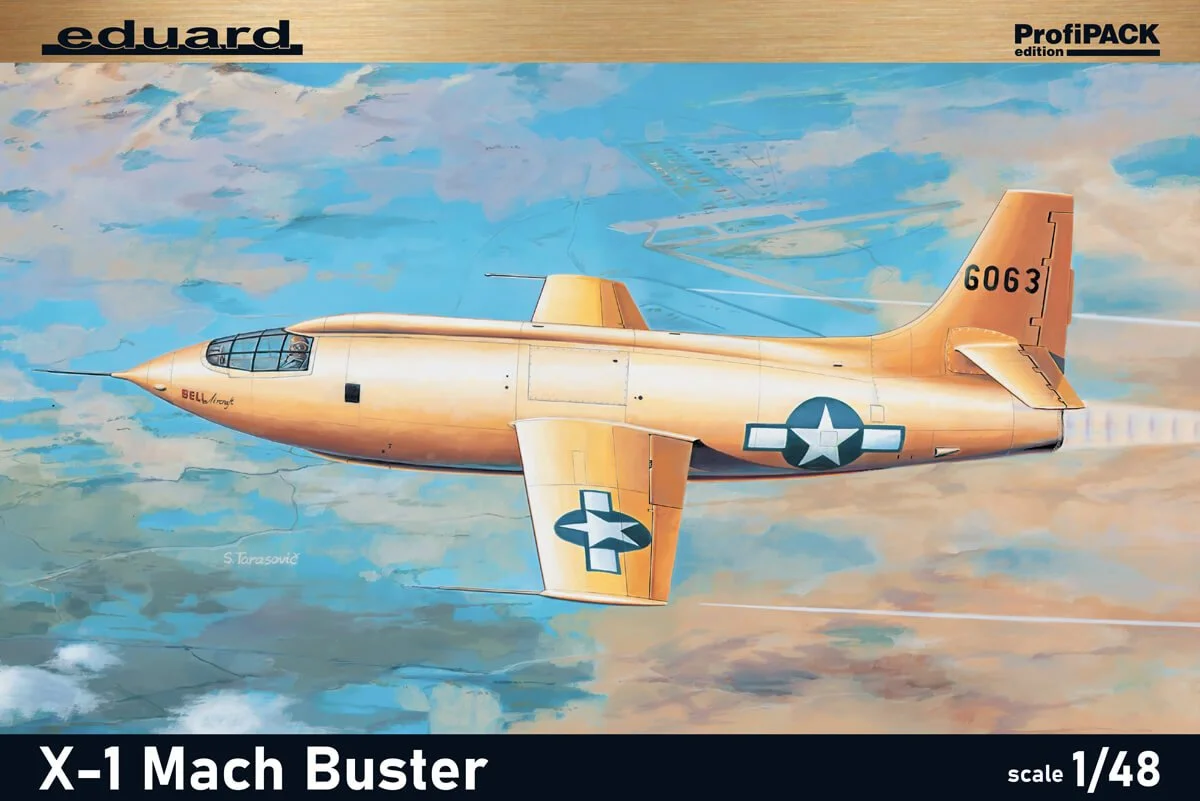 Eduard 1/48 Bell X-1 Mach Buster The ProfiPACK edition kit