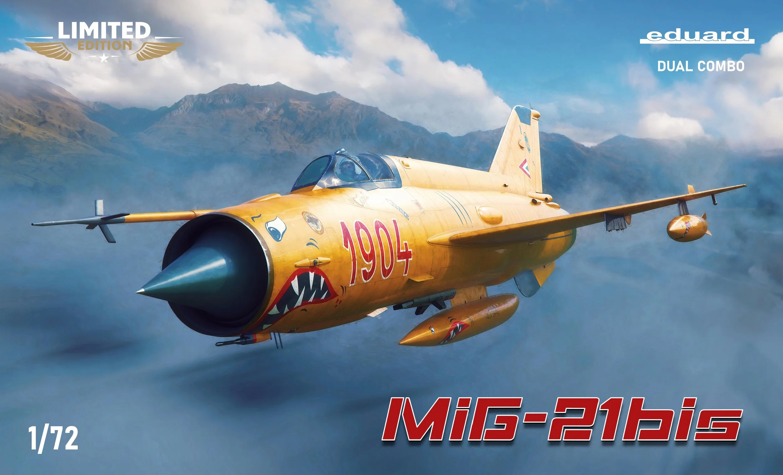 Eduard 1/72 Mikoyan MiG-21bis DUAL COMBO The Limited edition