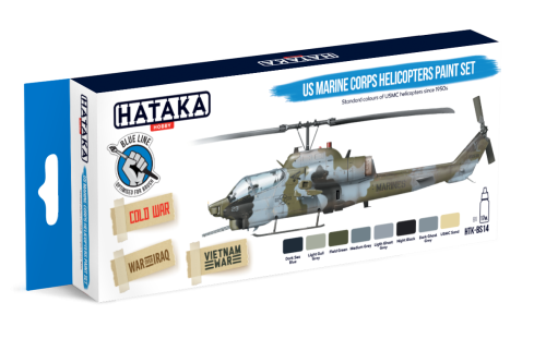 HTK-BS14 US Marine Corps Helicopters Paint Set