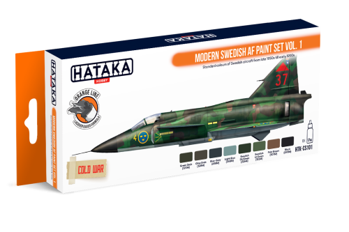 HTK-CS101 Modern Swedish AF paint set vol. 1