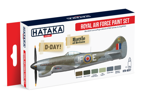 HTK-AS07 Royal Air Force paint set