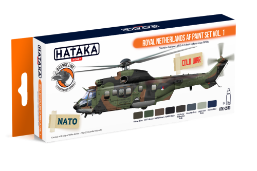 HTK-CS80 Royal Netherlands AF paint set vol. 1