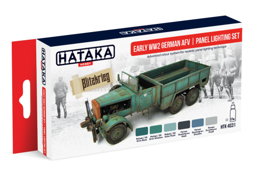 HTK-AS31 Early WW2 German AFV | panel lighting set