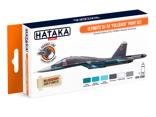HTK-CS58 Ultimate Su-34 "Fullback" paint set