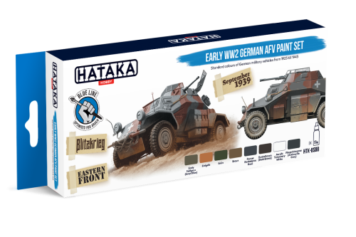 HTK-BS88 Early WW2 German AFV paint set