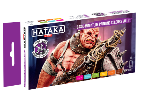 HTK-DS02 Basic Miniature Painting Colours vol. 2