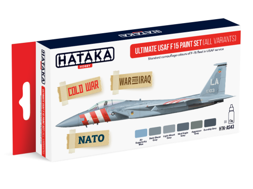HTK-AS43 Ultimate USAF F15 Paint Set (All variants)
