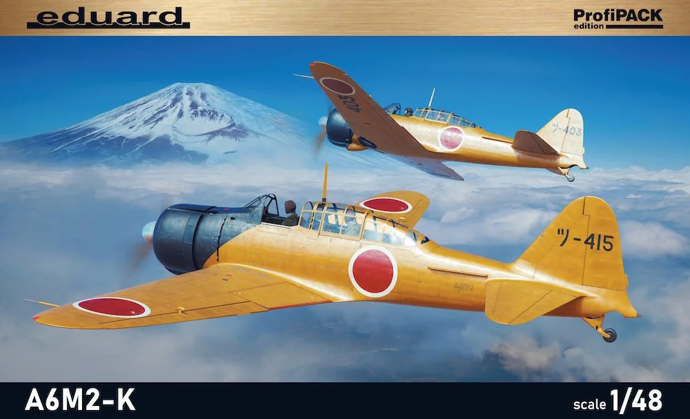 Eduard 1/48 Mitsubishi A6M2-K The ProfiPACK edition kit
