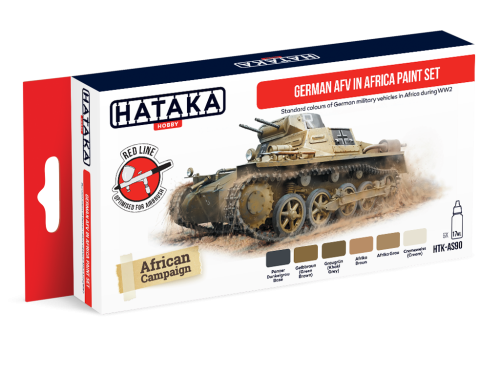 HTK-AS90 German AFV in Africa paint set