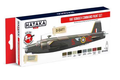 HTK-AS102 RAF Bomber Command paint set
