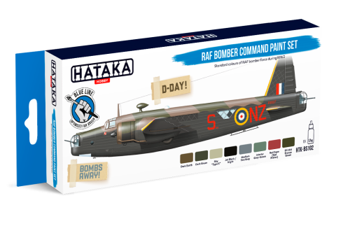 HTK-BS102 RAF Bomber Command paint set