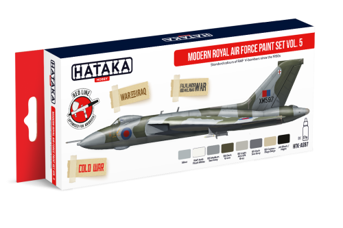 HTK-AS97 Modern Royal Air Force paint set vol. 5