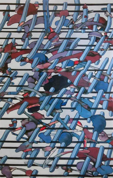 The Atomic Structure of Sound 72″ x 46″ 2012