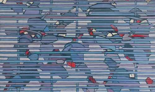 Demon Dance 43" x 72" 2022