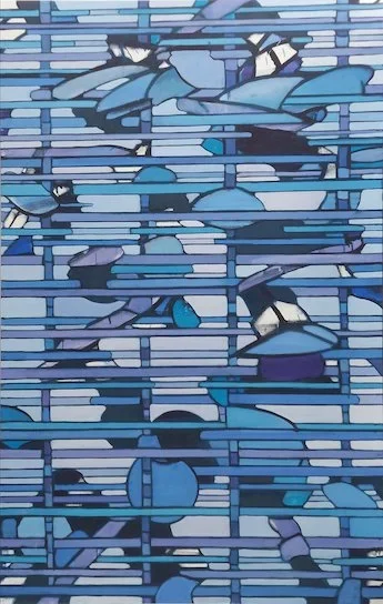 Magic Lanterns 68" x 43" 2022