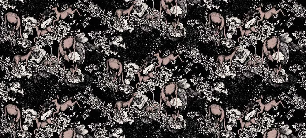 WOODLAND DEER PRINT AW18