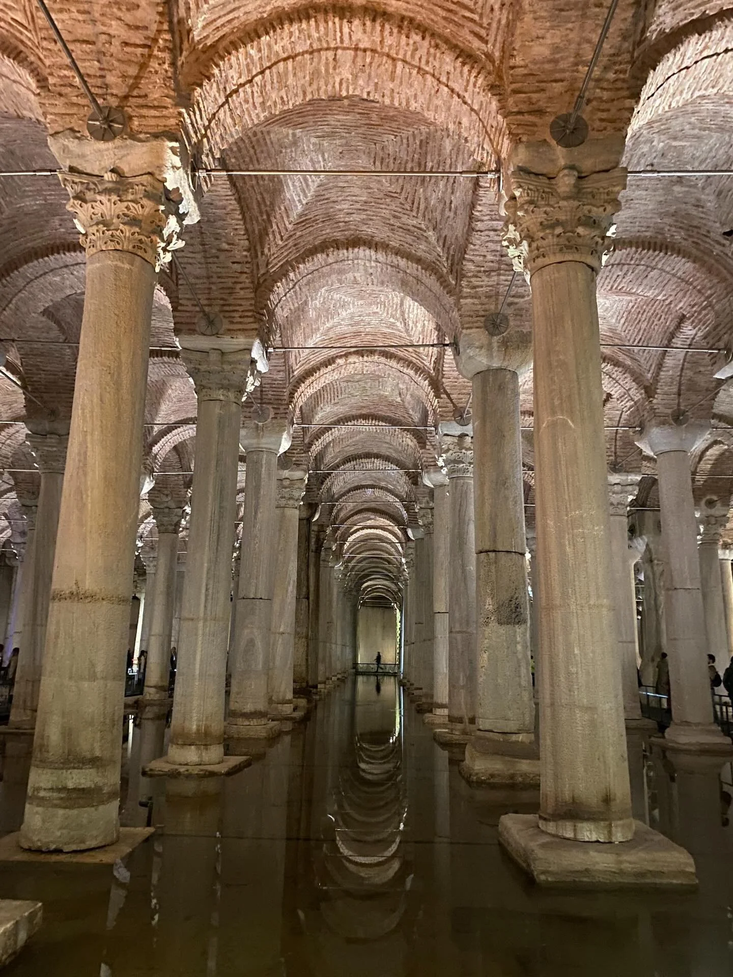 Cistern Basilica Constantinople, so lucky to have a 24hr flight delay!