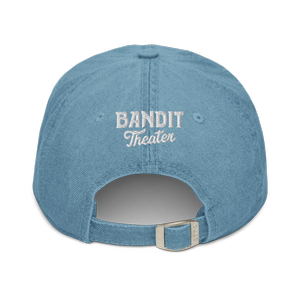 Back Line Denim Hat — Bandit Improv Comedy Theater