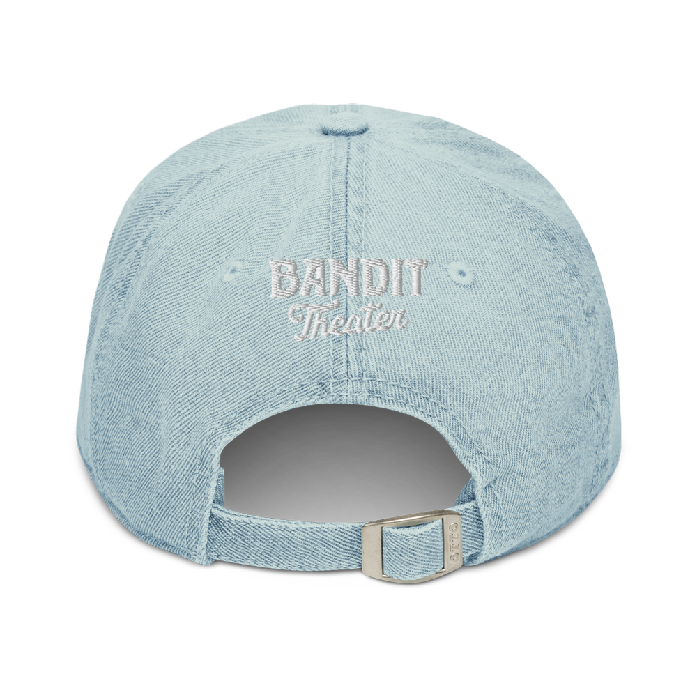 Back Line Denim Hat — Bandit Improv Comedy Theater