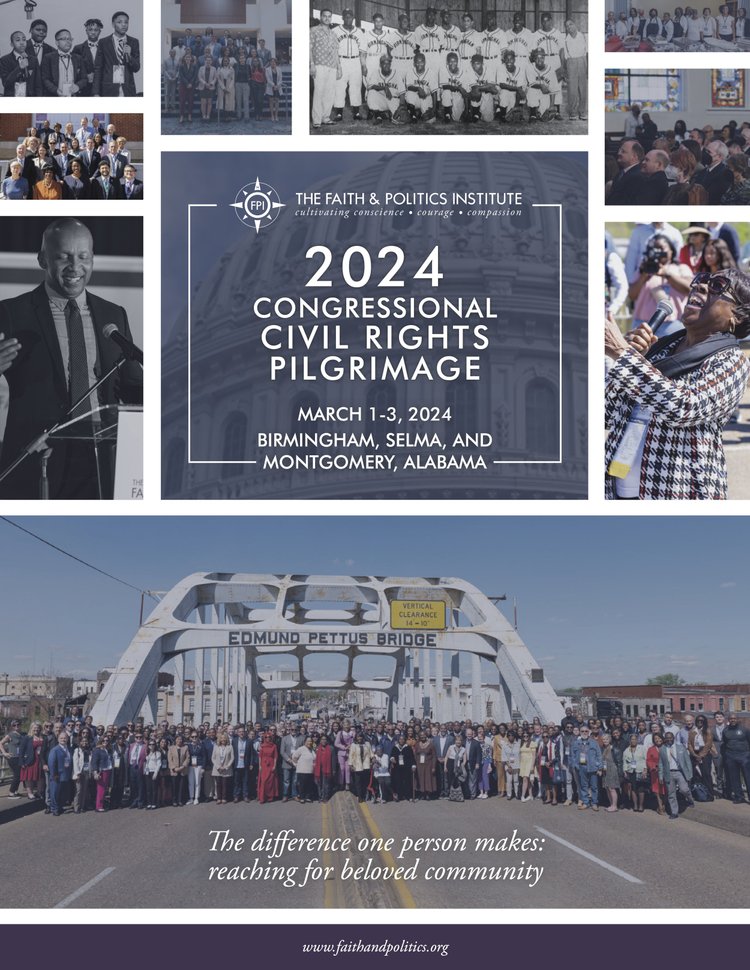2024 Congressional Civil Rights Pilgrimage — The Faith & Politics Institute