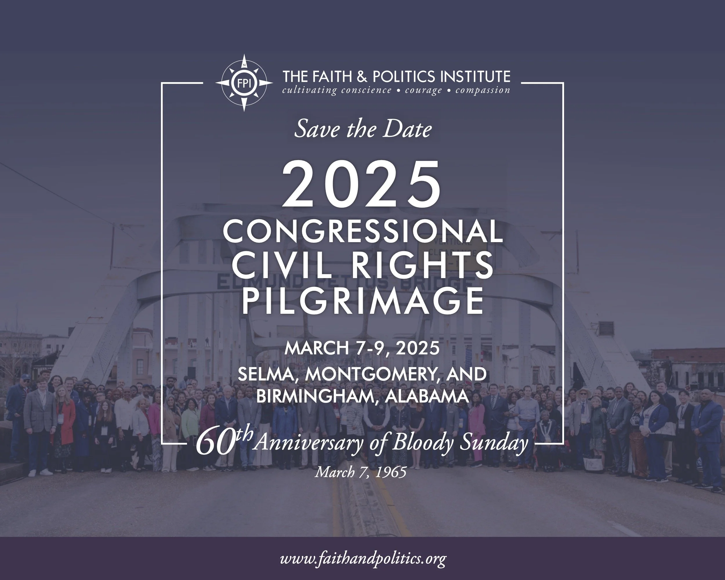 2025 Congressional Civil Rights Pilgrimage — The Faith & Politics Institute