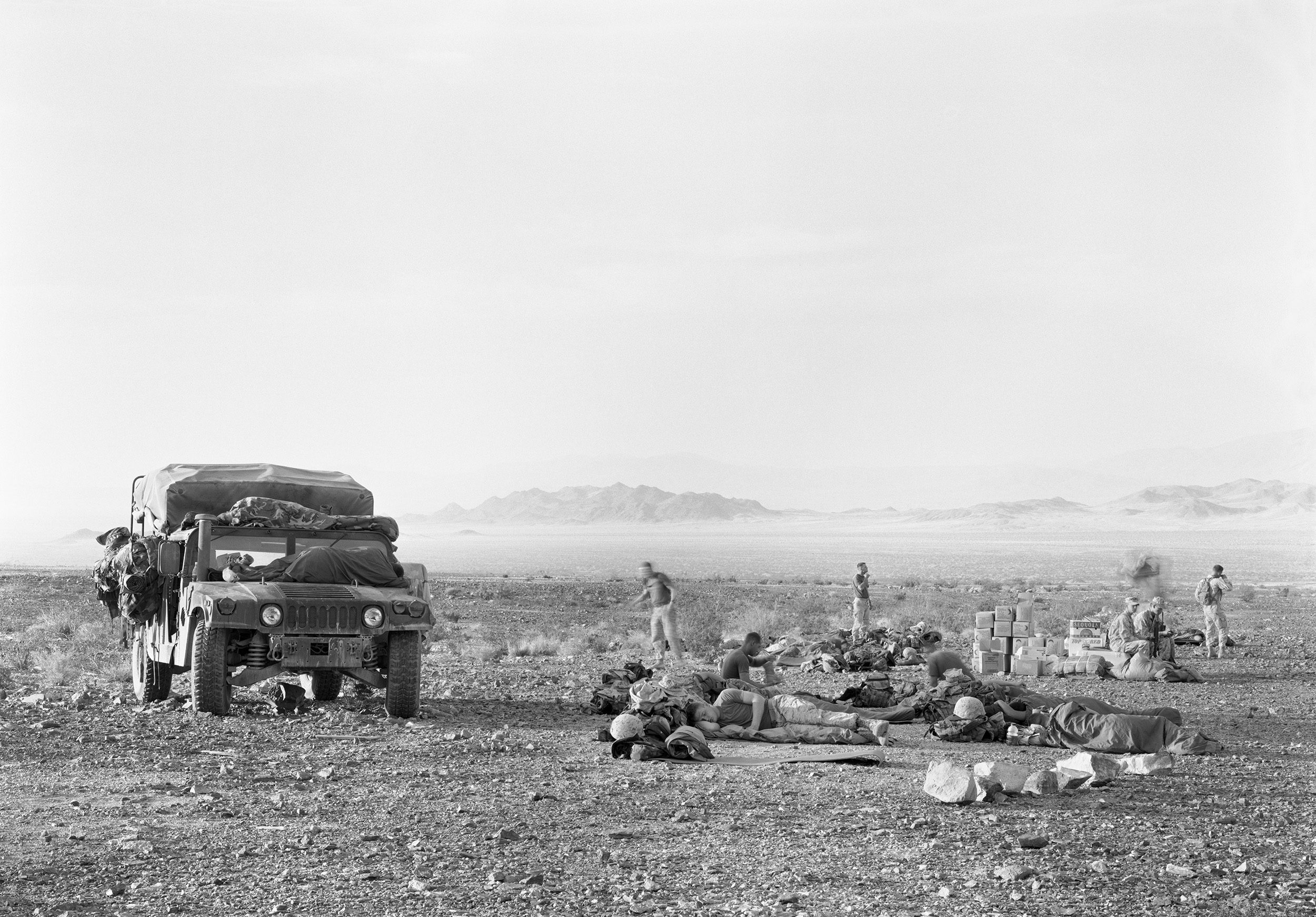 Infantry Platoon, Camp, 2003-4