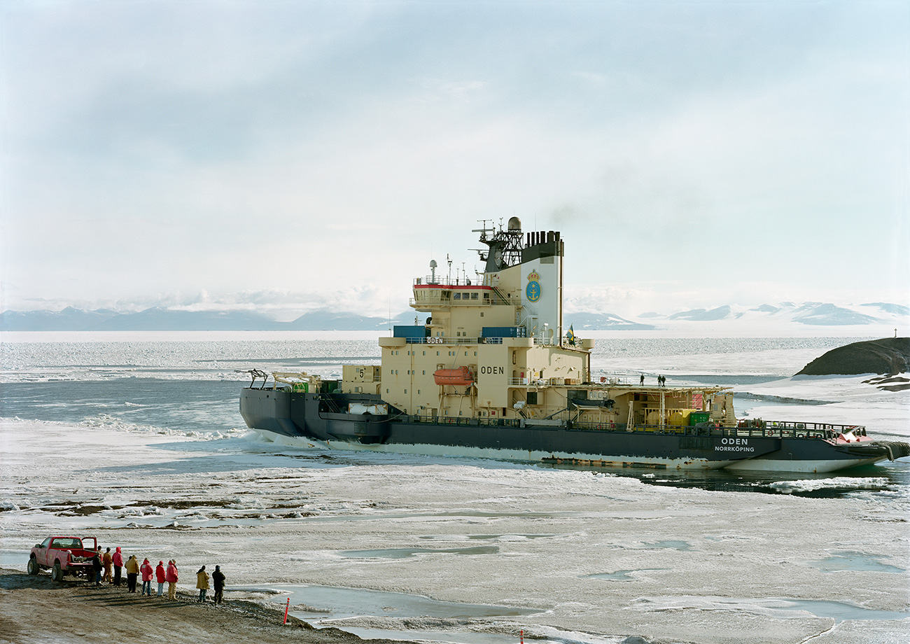 Swedish Icebreaker Oden, McMurdo Sound, Antarctica, 2008
