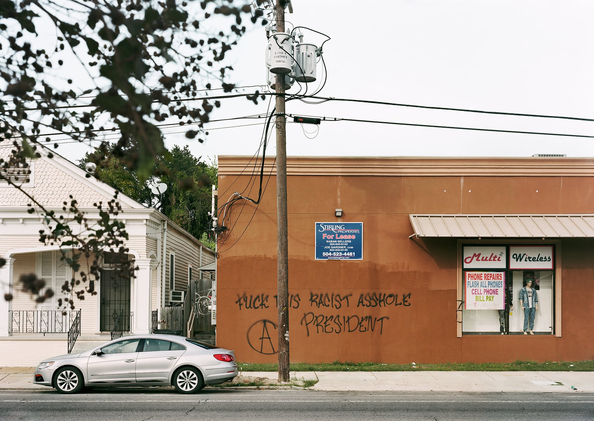 November 9, Graffiti, New Orleans, Louisiana, 2016