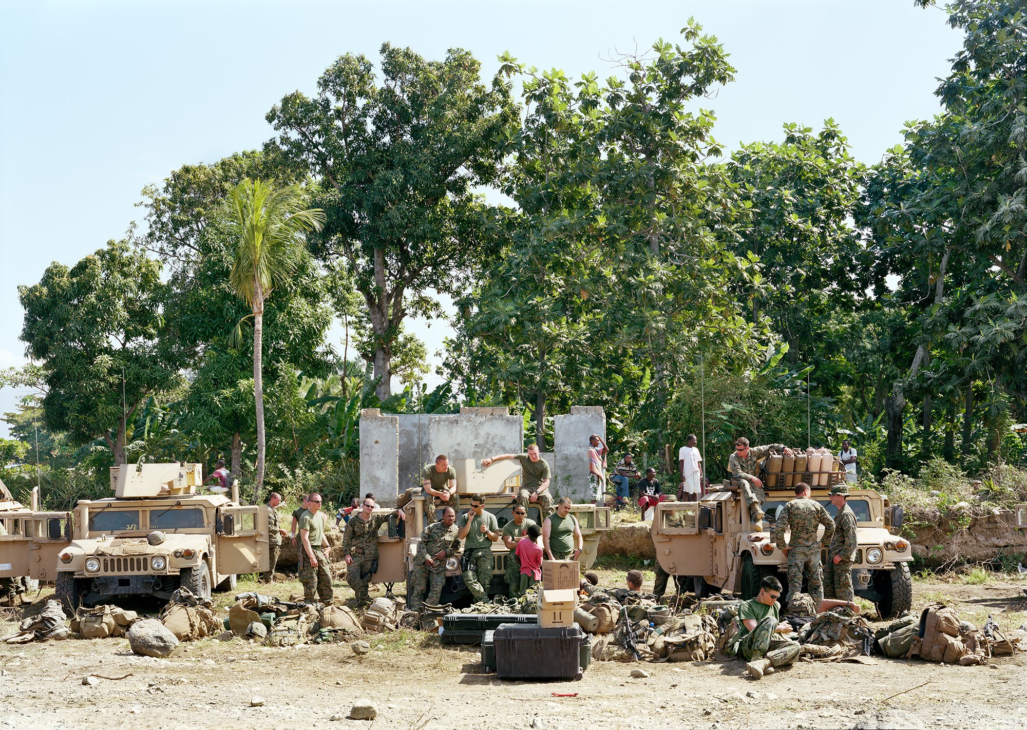 Marine Corps Weapons Company, Earthquake Relief, Grand Goâve, Haiti, 2010