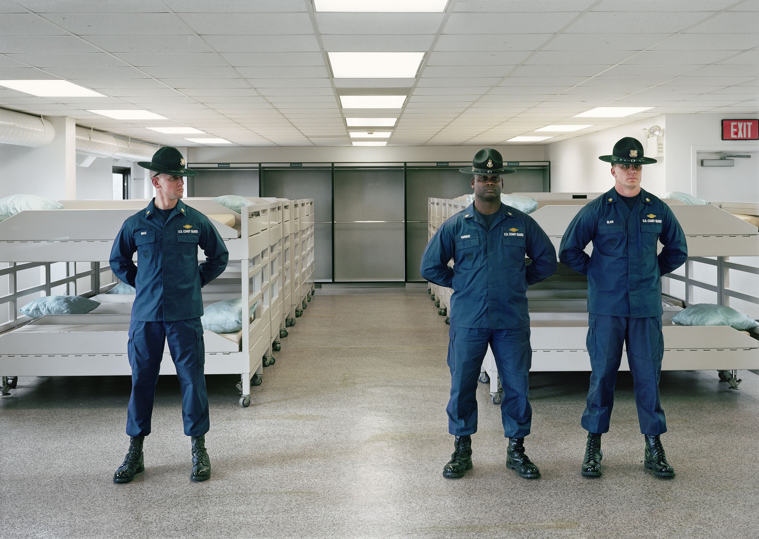 Company Commanders, USCG Cape May Training Center, Cape May, New Jersey, 2013
