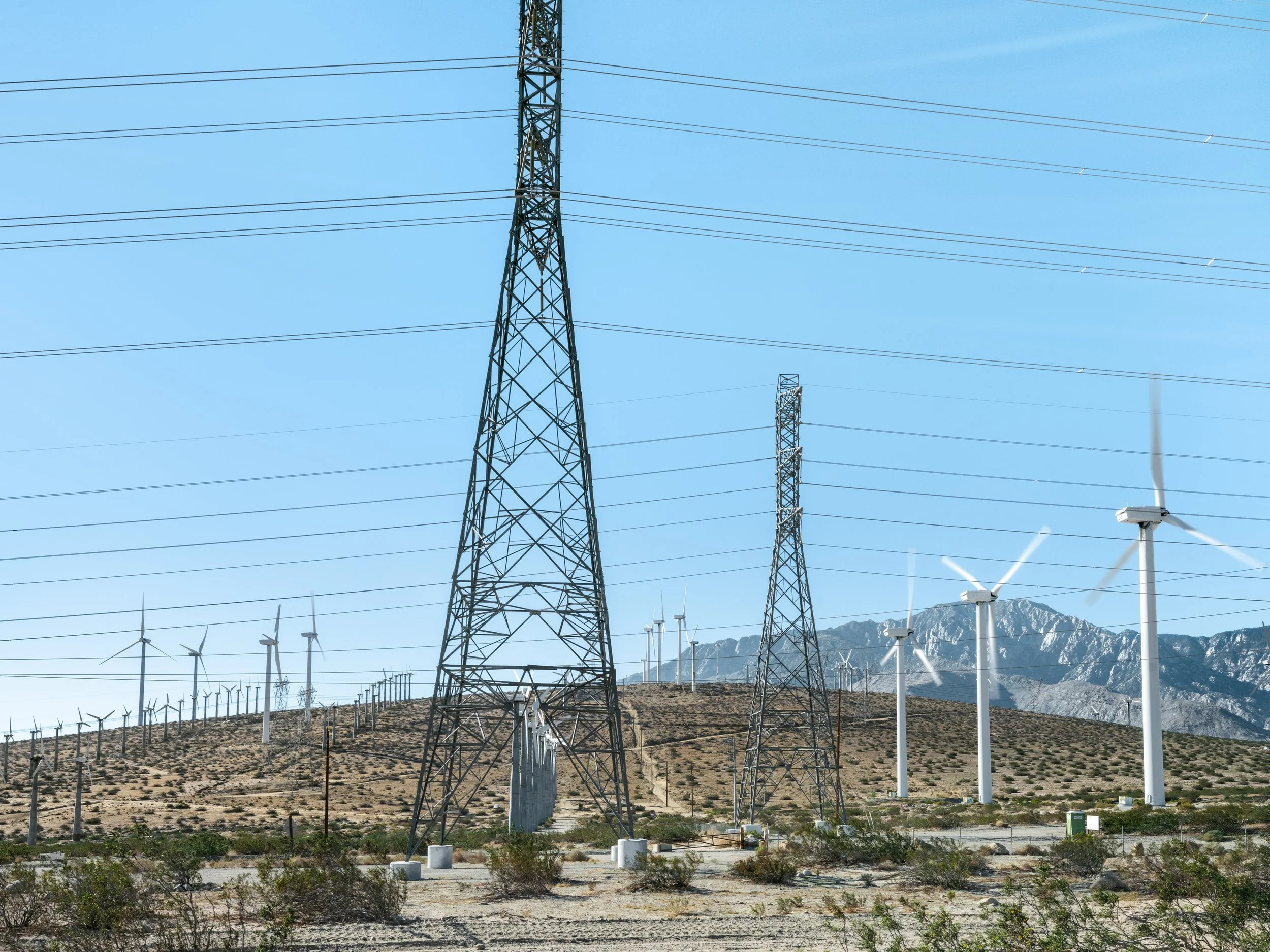 Turbines II, San Gorgonio Pass, California, 2025