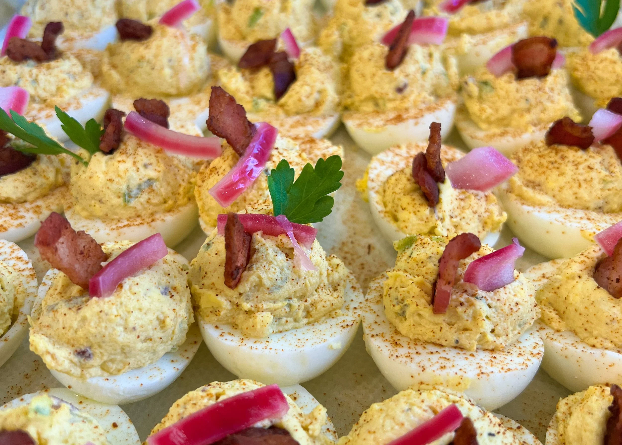 DEVILED EGGS