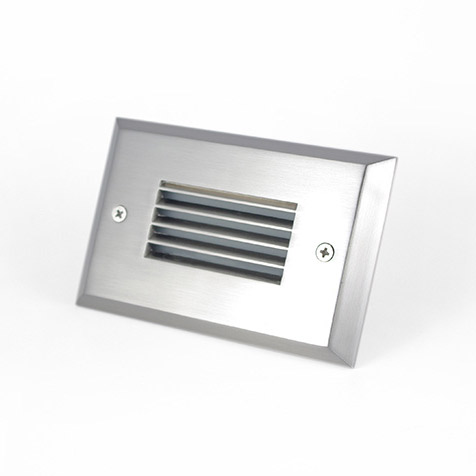 Brushed Nickel Louvered RT05 Trim