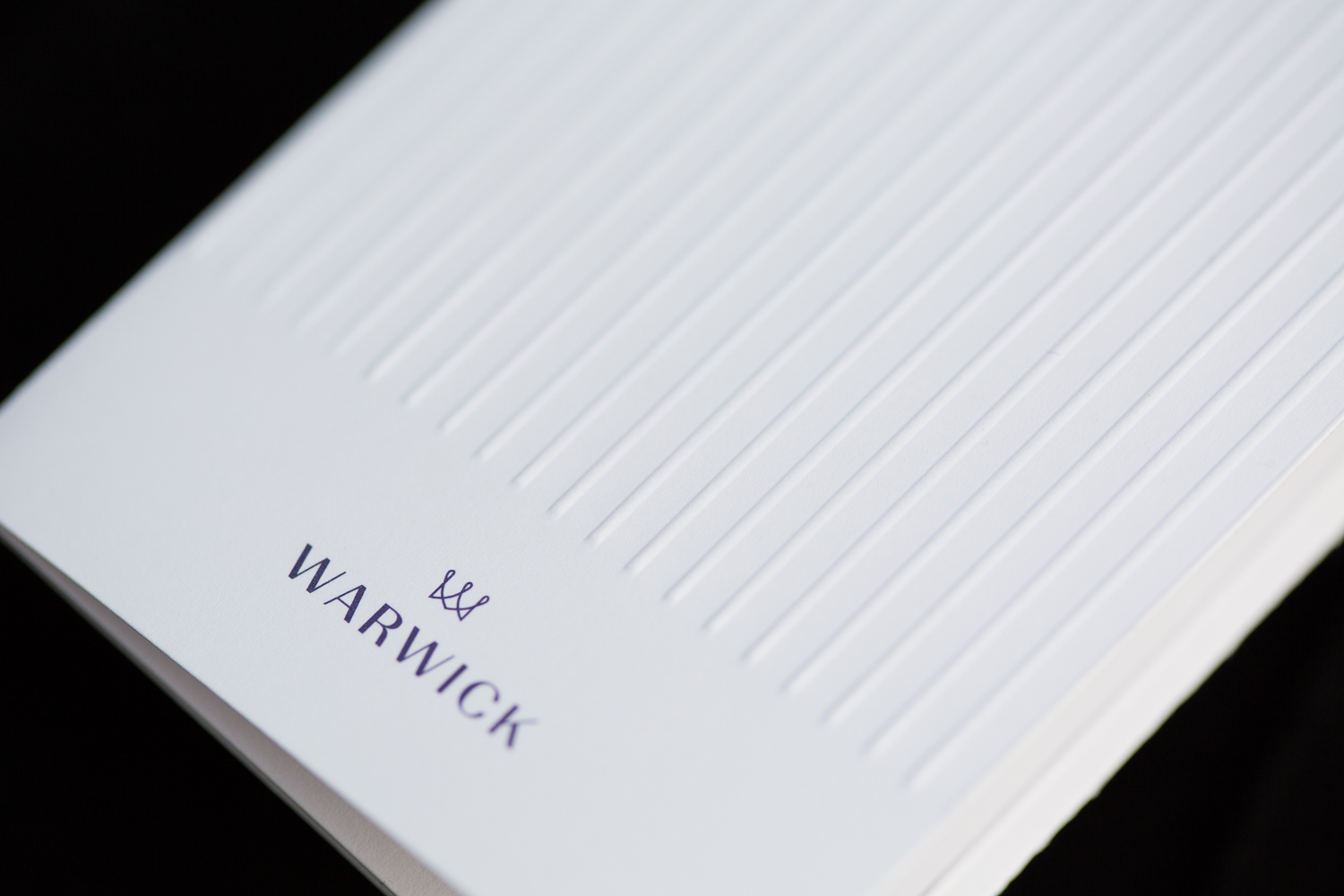 Warwick Hotel key card design