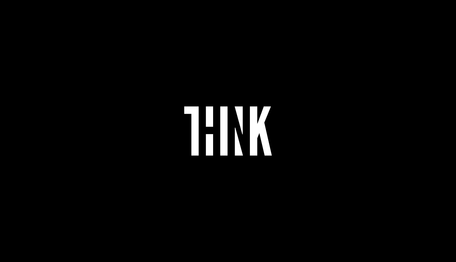 Think! logo design